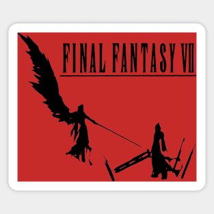 Final Fantasy VII Cloud and Sephiroth Sticker